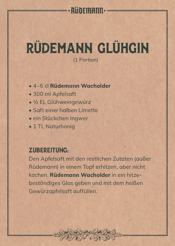 Rüdemann Glühgin Set - Rüdemann & Ernst GmbH